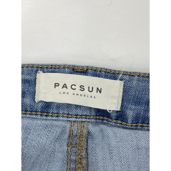 Pac Sun Women's Low Rise Skinniest Light Wash Denim Jeans Size 29 W - Picture 7 of 12
